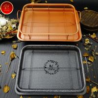 Gambar Crisper Tray / Baking Tray/ Cooling Rack / Peniris Minyak Chefio - Hitam dari piepiebakewareofficial undefined 1 Tokopedia