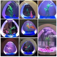 Gambar Sunsun Jspoir YA-02 Medium Melodiz Portable Mini Desktop Aquarium LED - YA-02 Sunsun dari Jakarta Homeware undefined 2 Tokopedia