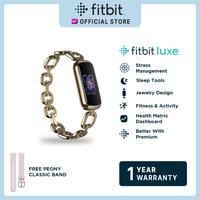 Gambar FITBIT Luxe [FB422GLPK-FRCJK] - Soft Gold/Peony dari Fitbit Official Store undefined 1 Tokopedia