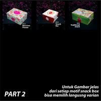 Gambar Dus Makanan Motif 20 x 20 x 8 cm - Dus Kue - Snack Box - Warna Warni - Motif No. 031 dari E-QuPack undefined 5 Tokopedia