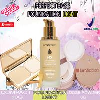 Gambar PERFECT LUMECOLORS FOUNDATION LIGHT + COMPACT POWDER + LOOSE POWDER - COMPACT:FAIR, LP:LIGHTNEUTRAL dari lumecolorsindonesia undefined 1 Tokopedia