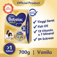 Gambar BEBELAC GOLD 3 VANILA 700 GR dari Btj susu & popok undefined 1 Tokopedia
