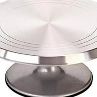 Gambar Turntable / Meja Putar revolving Cake Stand Full Stainless lazy susan dari Kochindo undefined 2 Tokopedia