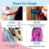 Gambar Pewarna Rambut Sisir pewarna Rambut Hair Color Instant / Chalk Comb Pe - SP_Kuning dari Time.24Clock undefined 3 Tokopedia