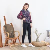 Gambar KI Jaket Bomber Rachel Kinara Ungu - Ungu, 4 dari KainIndonesiaCo undefined 2 Tokopedia