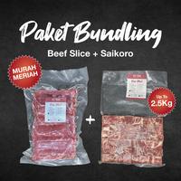 Gambar Paket Bundling Daging BBQ Beef slice + Saikoro 1kg-2.5kg - Paket B dari House of Daging Tangerang undefined 1 Tokopedia