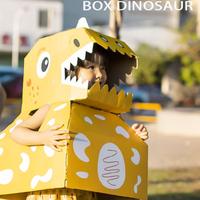 Gambar Kostum Kertas Karton Motif Kartun Hewan Dinosaurus Pretend Play - Tyra Macaroon dari JJRC Indonesia undefined 4 Tokopedia