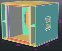 Gambar Potongan Papan Box Subwoofer FORTUN B2-118 : 1 x 18in dari Sinar ProAudio undefined 1 Tokopedia