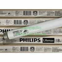 Gambar Philips Lampu TL 18W/54 765 LIFEMAX 600mm 18 W 18WATT 18 WATT dari LED Lighting Store undefined 1 Tokopedia