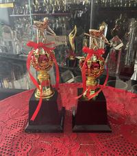 Gambar piala billiard trophy 1 set juara 1,2,3 dari KURAS LEMARIKU undefined 1 Tokopedia