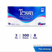 Gambar Tessa Tisu/Tissue Toilet - 300 sheets x 8 rolls dari dewinstore undefined 2 Tokopedia