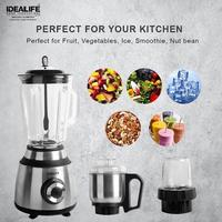 Gambar Idealife IL-220A Blender Kaca Listrik Penggiling Elektrik Dapur Halus dari Home Electro undefined 2 Tokopedia