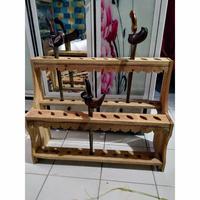 Gambar jagrak keris stand keris dudukan keris isi 20 dari jayapusakapati undefined 1 Tokopedia