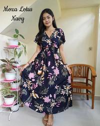 Gambar Dress Moza Bali Lengan Pendek (Geser Pilih Motif) - Moza 12 dari Syakira Bali Collection undefined 5 Tokopedia