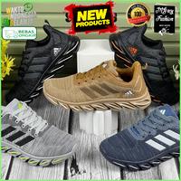 Gambar Sepatu Olahraga Adidas Springblade Import Running Jogging Lari Pria - Merah Hitam, 43 dari MGrey fashion collection undefined 4 Tokopedia