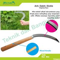 Gambar Arit Gagang Kayu (MGC0062) dari Teknik Dan Bangunan undefined 2 Tokopedia