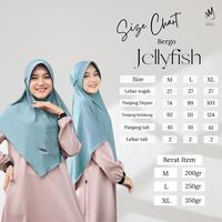 Gambar bergo pet antem bergo jellyfish by wanoja hijab - Salmon, M dari hana hijab gallery undefined 3 Tokopedia