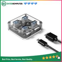Gambar Orico USB HUB MH4U-U3 4 Port USB 3.0 Transparant dari Enter Komputer Official undefined 1 Tokopedia