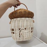 Gambar Keranjang Rotan Anak Bentuk Rumah Jamur/Mushroom Best Seller dari Paragon Custom Kayu undefined 4 Tokopedia