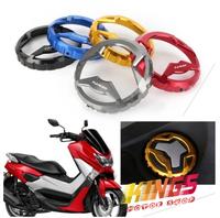 Gambar Aksesoris NMAX Cover Tutup Tangki Bensin Full CNC Yamaha NMAX Old - Biru dari Kings Motor Shop undefined 2 Tokopedia
