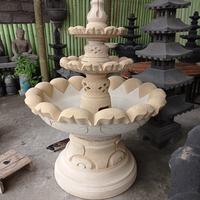Gambar air mancur teratai batu alam dari Cailendra Art Stone undefined 3 Tokopedia