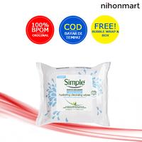 Gambar Simple Water Boost Hydrating Cleansing Wipes (25pcs) dari nihonmart undefined 1 Tokopedia