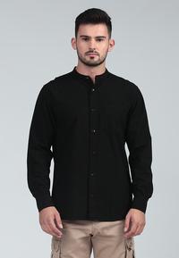 Gambar Baju Koko MGEE Original Lengan Panjang Kenan Black Cream dan White - Black, XXL dari tagesi undefined 2 Tokopedia