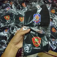 Gambar Masker Bordir SatpolPP Linmas Bhn Oxford Berkualitas Langsung Produsen dari Batik Kembar Srikandi undefined 5 Tokopedia