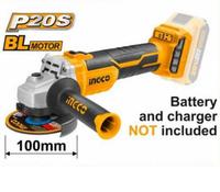 Gambar P20S Mesin Gerinda 20V 4" INGCO CAGLI1002 Cordless Angle Grinder dari INGCO INDONESIA undefined 2 Tokopedia