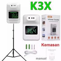 Gambar Termometer Digital Dinding K3X Infrared Plus Tripod Thermometer dari BlintStore undefined 3 Tokopedia