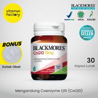 Gambar Blackmores CoQ10 75mg BPOM Kalbe - 30 Kapsul Lunak untuk Mencegah Penyakit Jantung & Tekanan Darah Tinggi Bonus Kotak Obat dari Vitamin Factory undefined 1 Tokopedia