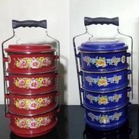 Gambar RANTANG ENAMEL 16CM / 4 SUSUN WARNA BIRU TERLARIS MURAH dari Alfagraha undefined 1 Tokopedia
