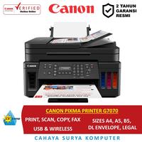 Gambar CANON PIXMA PRINTER G7070 | Print | Scan | Copy | Fax | Wireless | USB dari CSKomp undefined 1 Tokopedia