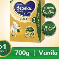 Gambar Bebelac Gold Soya 3 Susu Pertumbuhan Anak Vanila 700 gr dari argaaa123 undefined 2 Tokopedia