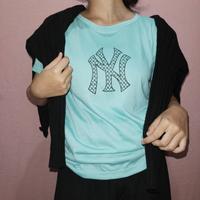 Gambar BAJU KAOS ANAK ABG REMAJA PEREMPUAN MURAH KAOS MURAH BAHAN ADEM - Tosca dari 2Fmode undefined 5 Tokopedia