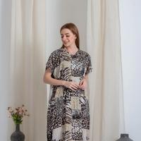 Gambar Home dress/ daster busui rayon viscose premium elegan mewah dari Dila boutique undefined 2 Tokopedia