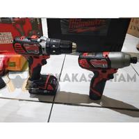 Gambar Milwaukee M1218BPP2L-202X Compact Impact Driver Drill M12 M18 M12M18 dari Perkakas Batam undefined 4 Tokopedia