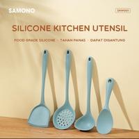 Gambar Spatula Plastik Samono Kitchen Utensil Sendok Sayur Silikon Anti Panas - Sutil dari new jaya electric undefined 1 Tokopedia