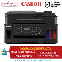 Gambar CANON PIXMA PRINTER G7070 | Print | Scan | Copy | Fax | Wireless | USB dari CSKomp undefined 3 Tokopedia