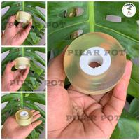 Gambar GRAFTING TAPE PLASTIK OKULASI CANGKOK SAMBUNG PUCUK 3 X 100 M - KUNING dari pilar pot undefined 5 Tokopedia