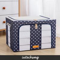 Gambar Storage Box Pakaian / Box Baju dengan Resleting Double Zipper dari iutechsmg undefined 5 Tokopedia