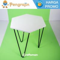 Gambar PORIO - Modular Side Table Meja Tamu Sudut coffee table Minimalis - Putih dari Pengrajin-com undefined 3 Tokopedia