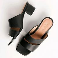 Gambar COD / Sepatu Heels Kulit Big Size 41-45 Slop MK JUMBO Bule Wanita, 41 dari ERA.Shoees undefined 4 Tokopedia