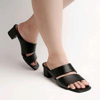 Gambar COD / Sepatu Heels Kulit Big Size 41-45 Slop MK JUMBO Bule Wanita, 41 dari ERA.Shoees undefined 3 Tokopedia