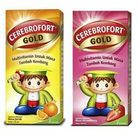Gambar CEREBROFORT GOLD JERUK/STRAWBERRY 100 mL - Jeruk dari Mitrasana Wellness undefined 1 Tokopedia
