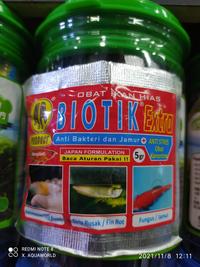 Gambar AA BIOTIK EXTRA MERAH - Obat Ikan Anti Bakteri Jamur - Stres Karantina dari X-AQUAWORLD undefined 1 Tokopedia