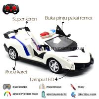Gambar Mainan Mobil Remot Kontrol RC Mobil Polisi Lite - Putih dari enandemshop undefined 3 Tokopedia
