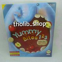 Gambar Yummy bites 123 apple flavor 50 gram dari tholib _shop undefined 1 Tokopedia