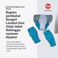 Gambar PEMBALUT KAIN / CELANA PEMBALUT CUCI ULANG / PEMBALUT NYAMAN Size : L dari VpantsOfficial undefined 2 Tokopedia