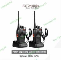 Gambar Paket Hemat 2 Unit Radio HT Walkie Talkie PXTON 888s BF888s Terkoneksi dari Jakarta Trustore undefined 1 Tokopedia